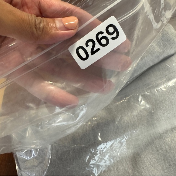 ANNY Fashion Gray Tunic Sweater Size S/M Long Sleeve Pockets Casual Lagenlook - Picture 12 of 12